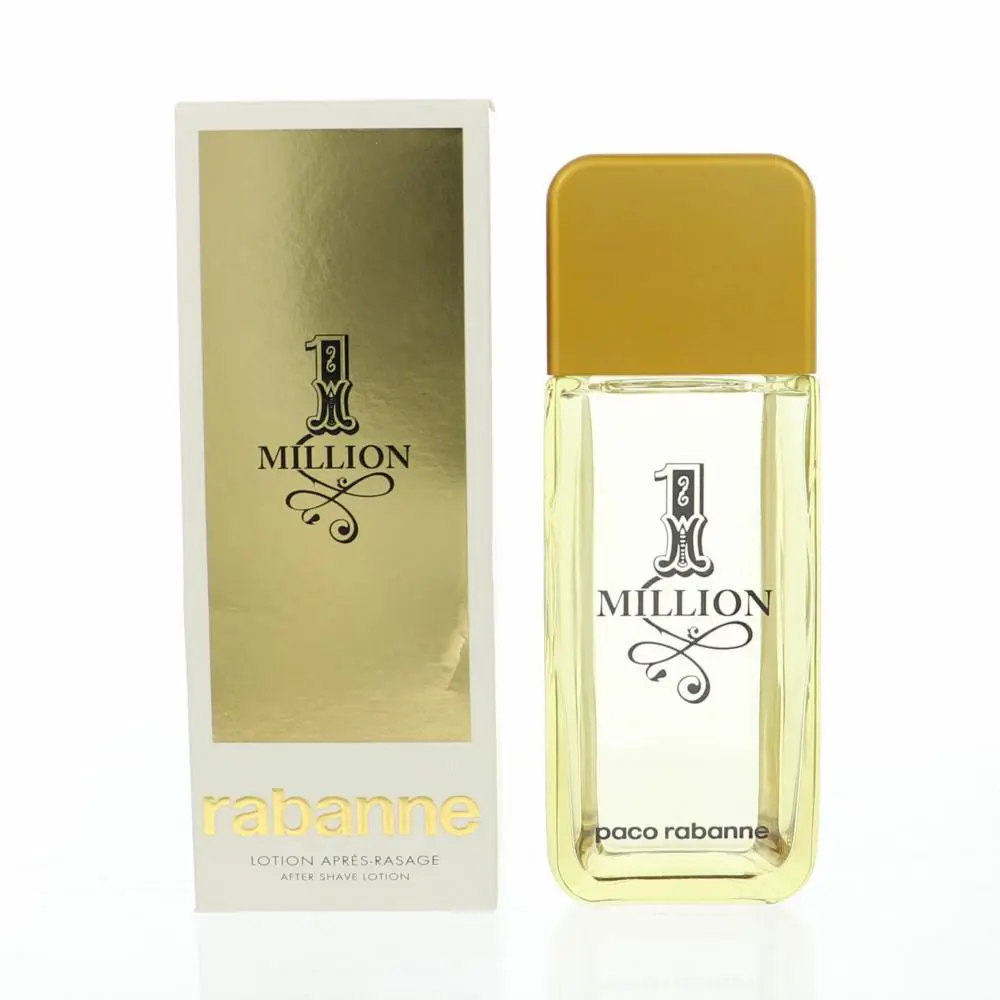 1 Million by Paco Rabanne Box For Men 3.4 Oz After Shave Lotion