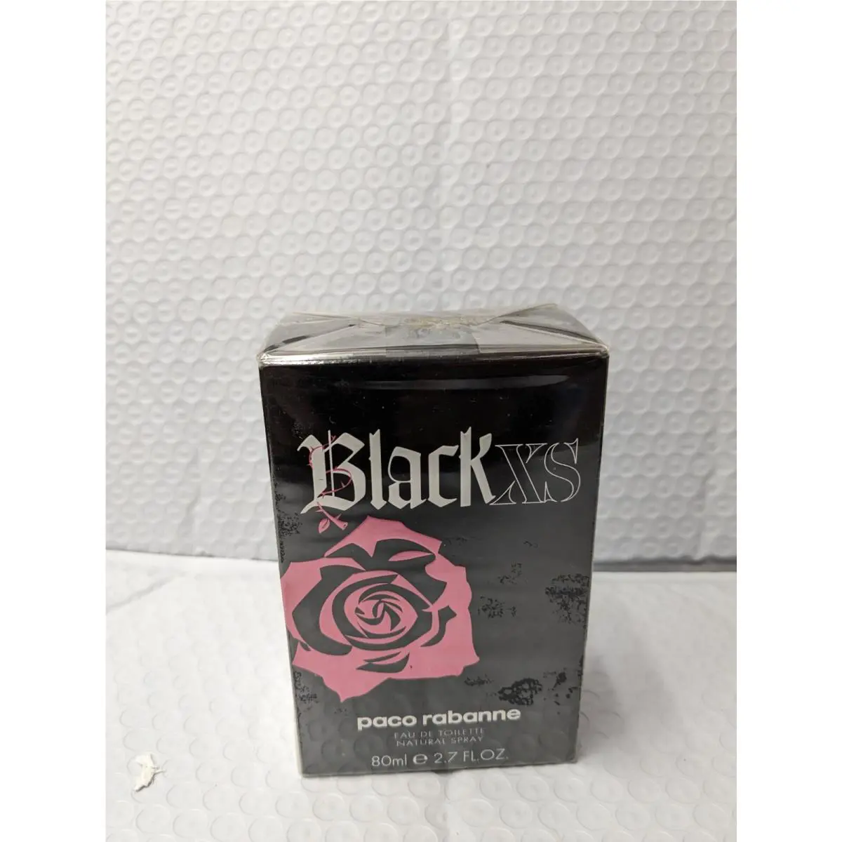 Black XS by Paco Rabanne 2.7oz / 75 ML Eau de Toilette Spray For Women Vintage