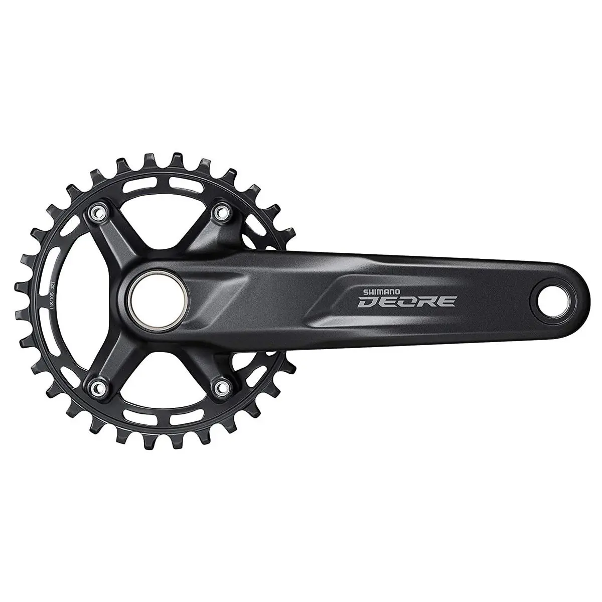 Shimano Deore M5100-1 Crankset - Black