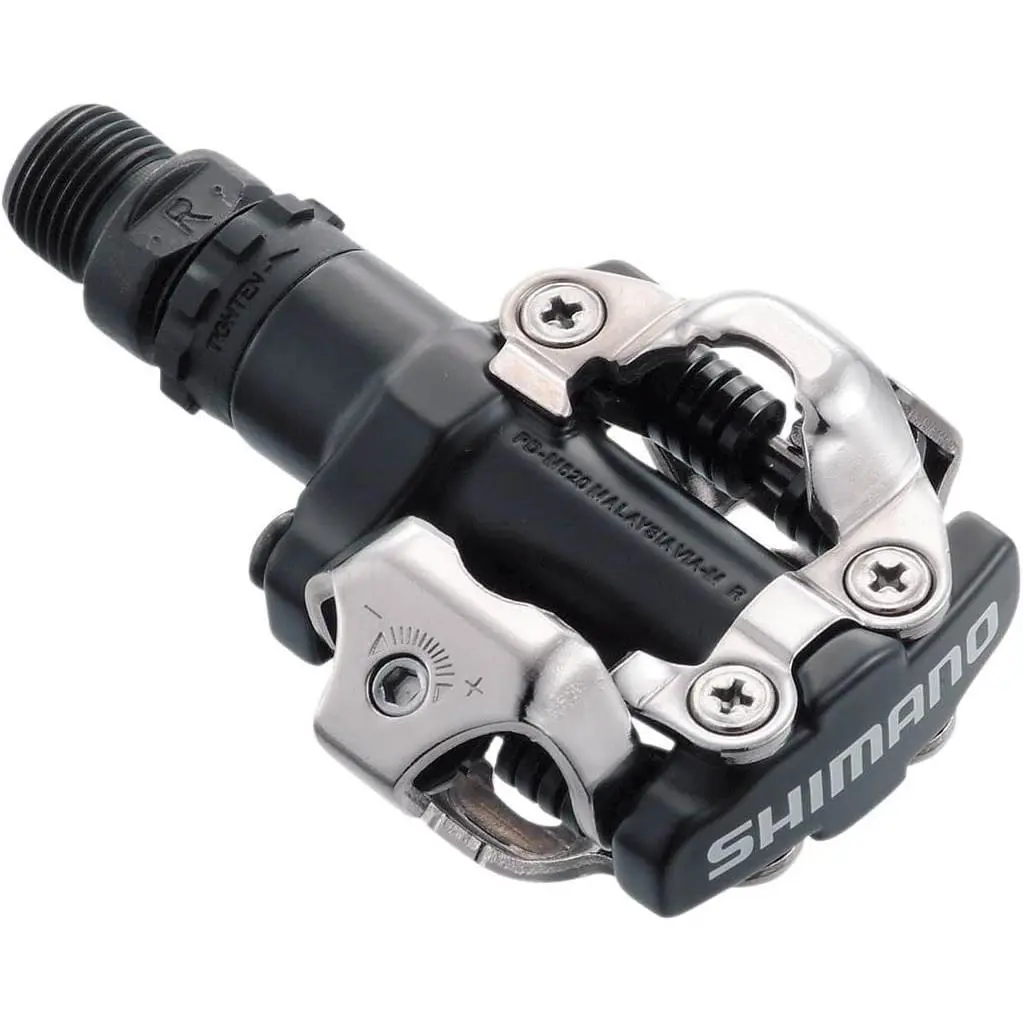 Shimano PD-M520L Well Tested and Durable Mtb Sport Clipless Pedals with Cleats