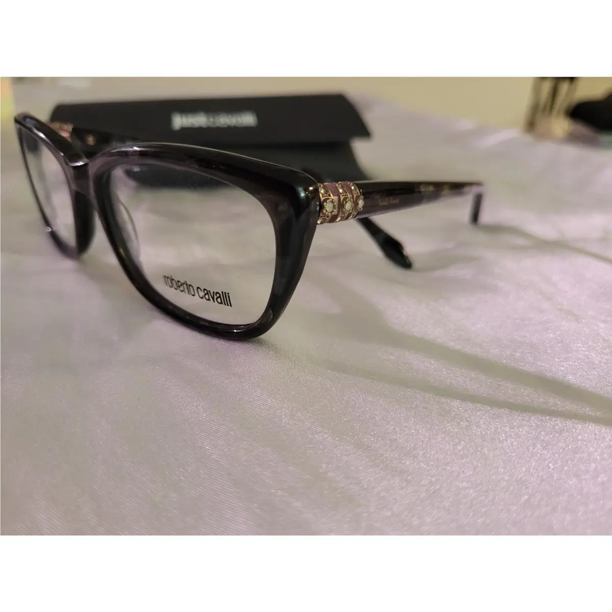 Roberto Cavalli Martinica 715 Marble 05A Plastic Eyeglasses Frame 54-17-140