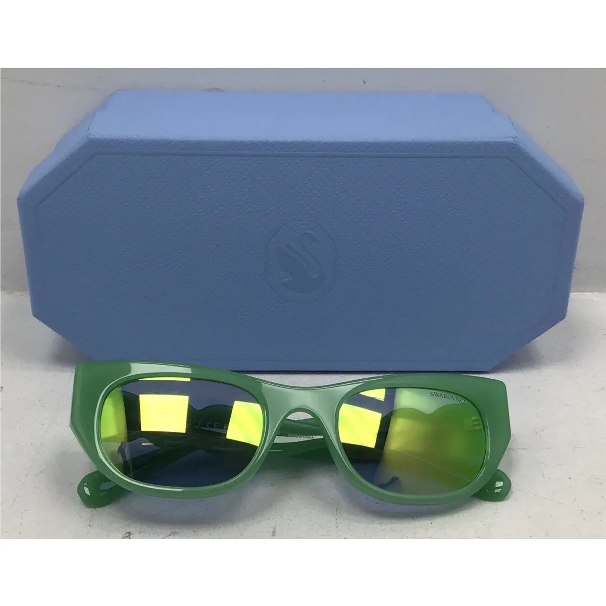 Swarovski Women’s Milky Green Sunglasses SK6022