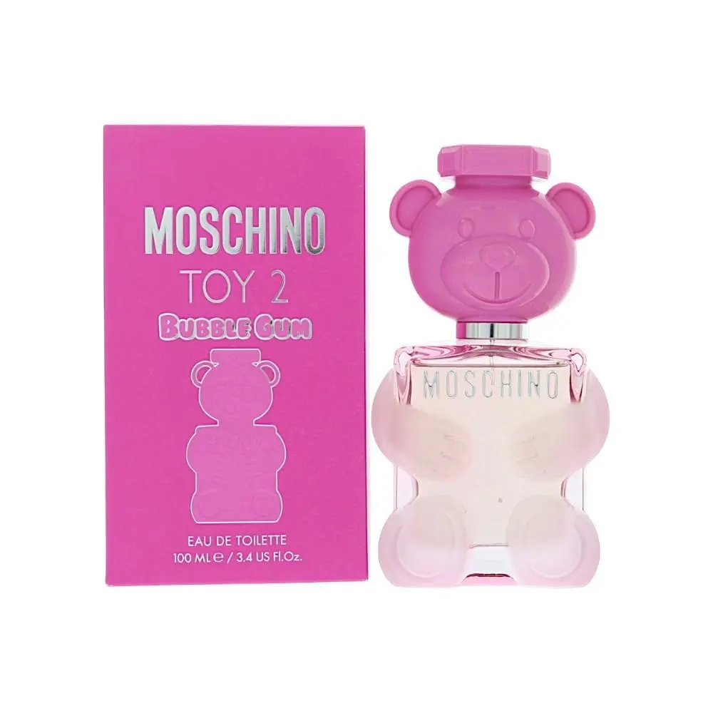 Toy 2 Bubble Gum by Moschino Box For Women 3.4 Oz Eau De Toilette Spray