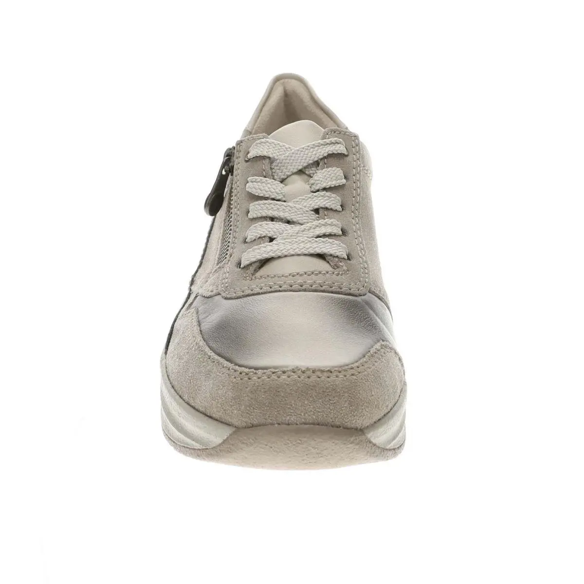 Rieker shoes - Bronze/Cream Beige 2