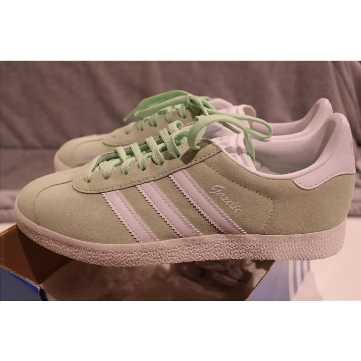 Adidas shoes - adidas Gazelle - Gazelle - IE0442 - mint 1