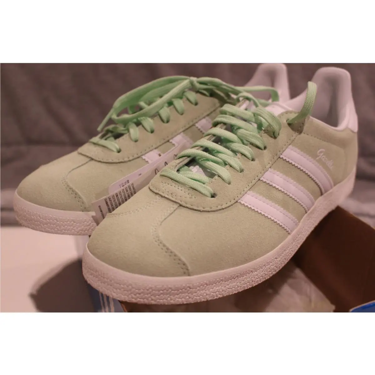 Adidas shoes - adidas Gazelle - Gazelle - IE0442 - mint 2