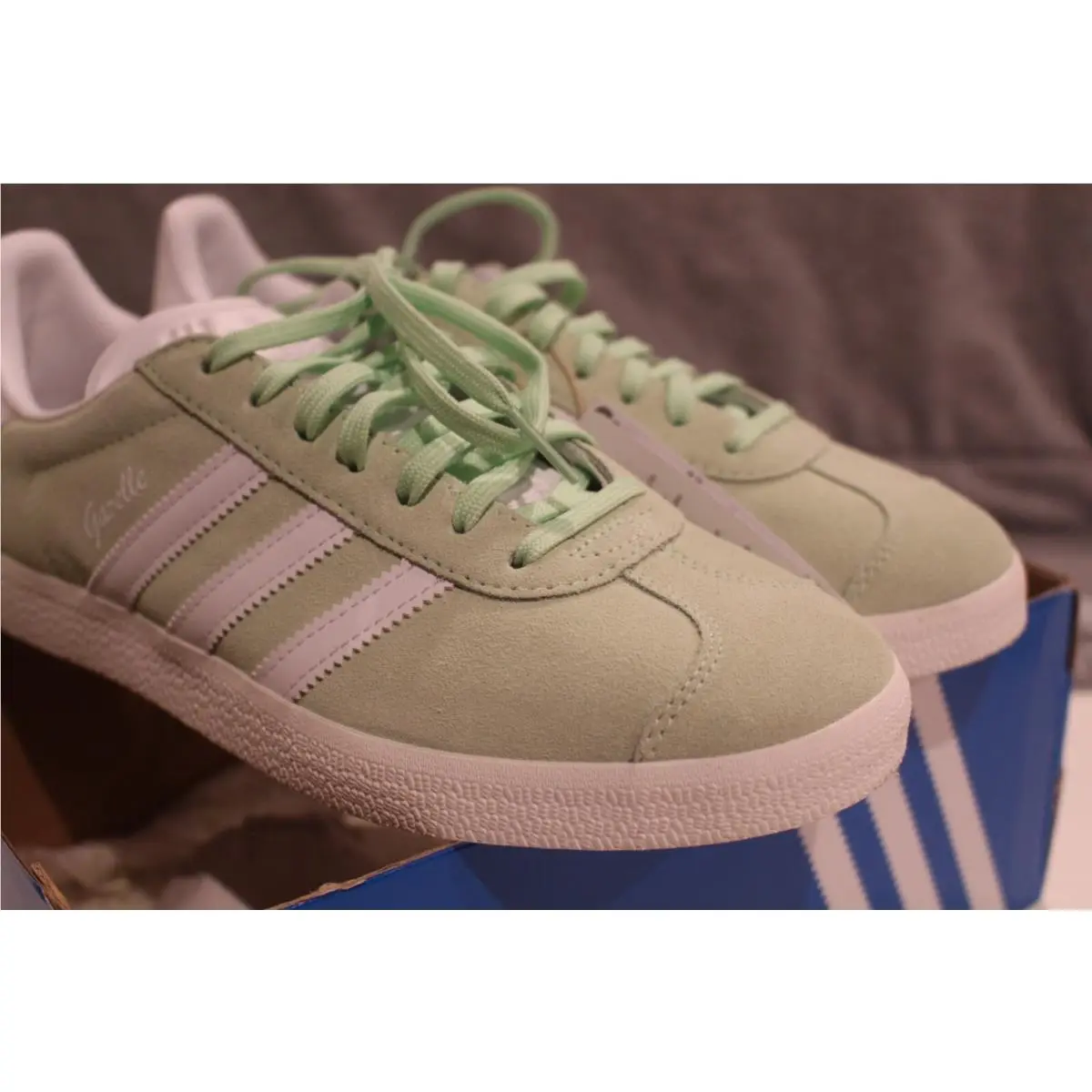 Adidas shoes - adidas Gazelle - Gazelle - IE0442 - mint 4