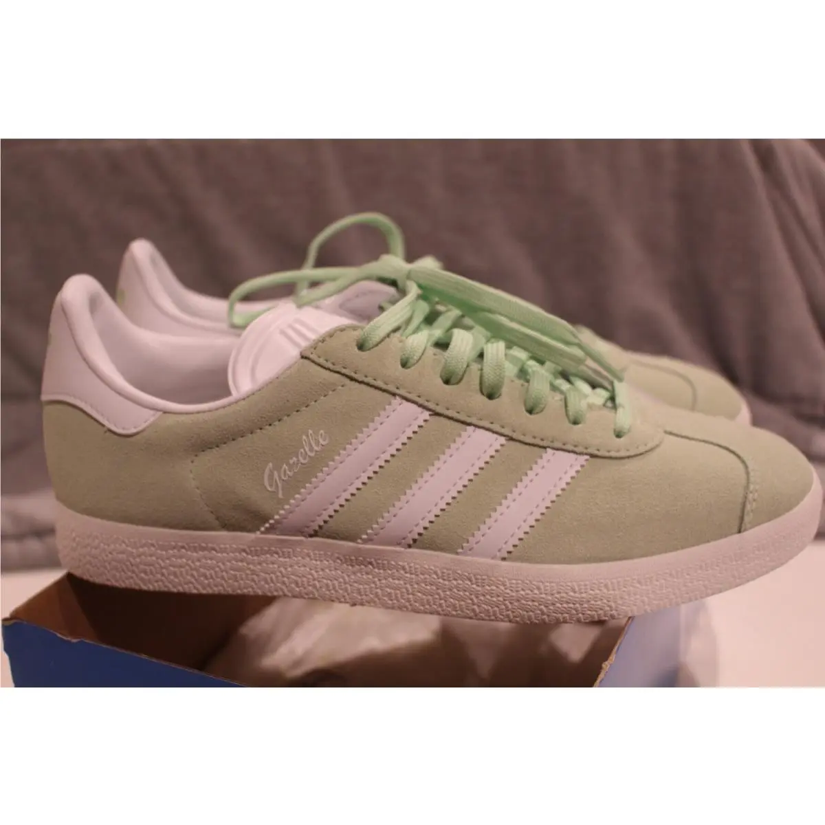 Adidas shoes - adidas Gazelle - Gazelle - IE0442 - mint 5