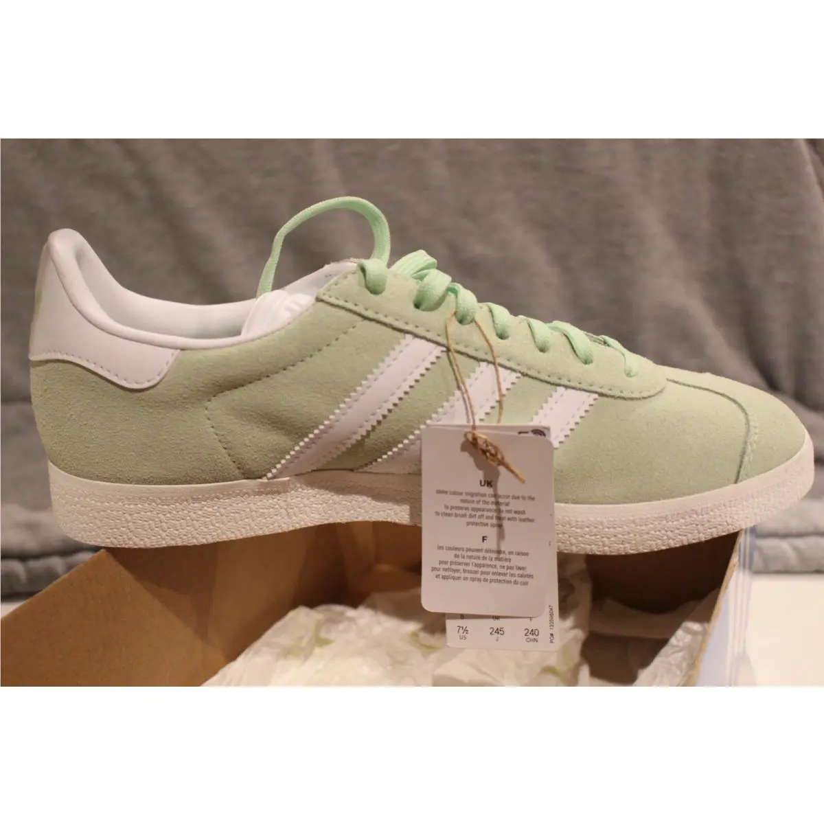 Adidas shoes - adidas Gazelle - Gazelle - IE0442 - mint 6