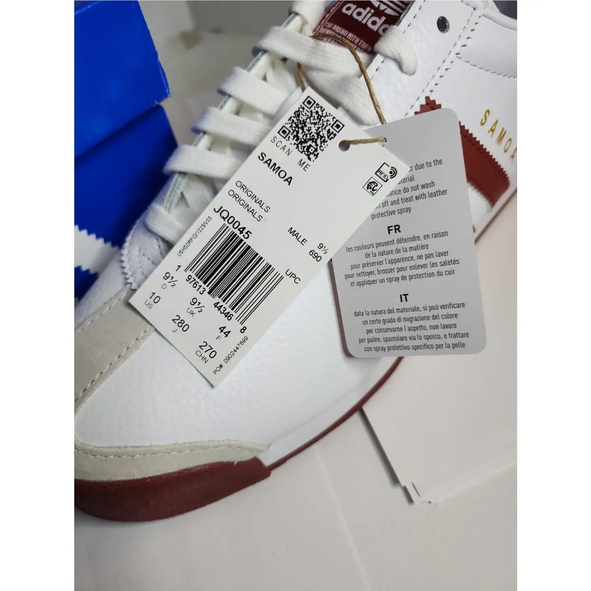 Adidas shoes - adidas Samoa - Samoa - JQ0045 - Black (UPC: 098098724649) 0