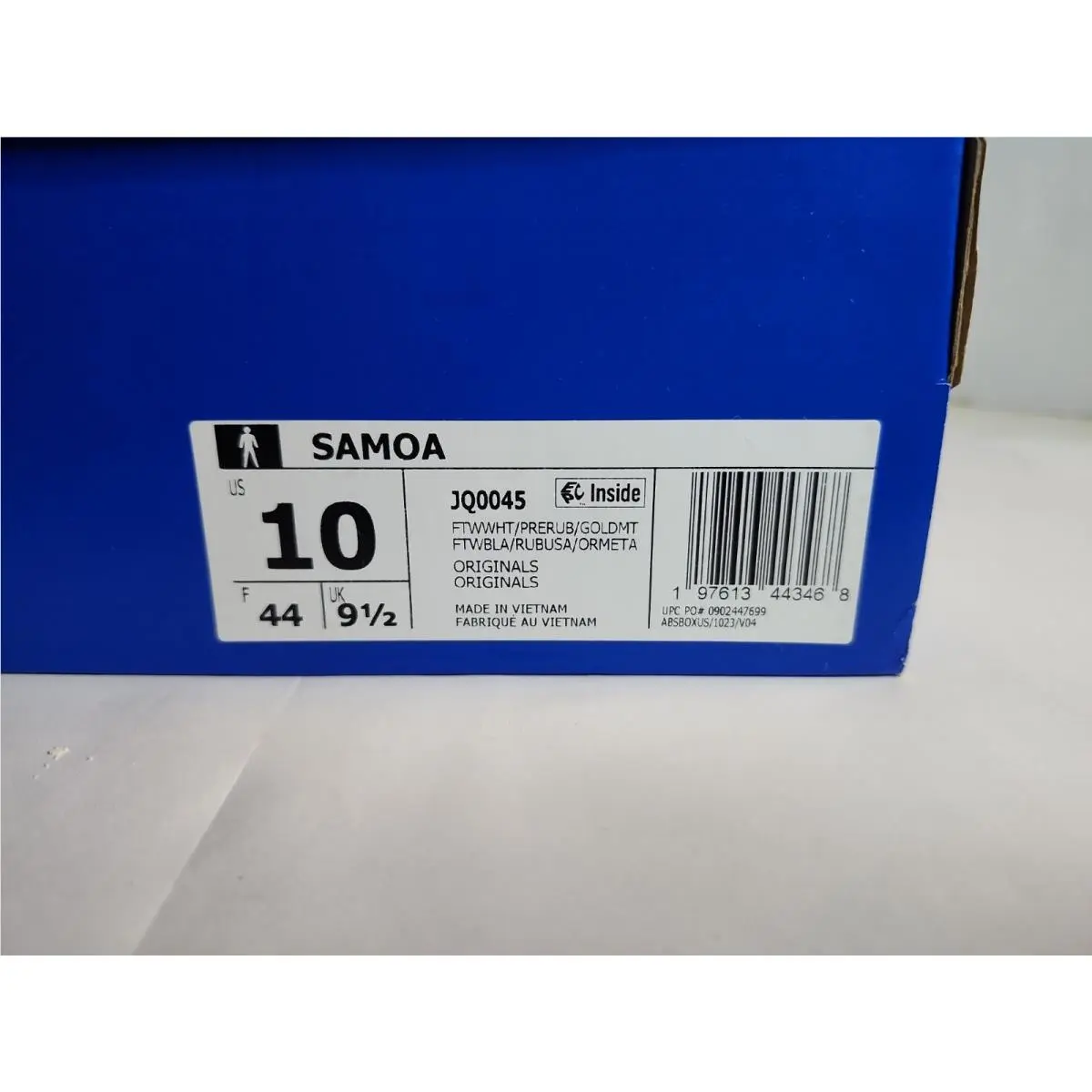Adidas shoes - adidas Samoa - Samoa - JQ0045 - Black (UPC: 098098724649) 1