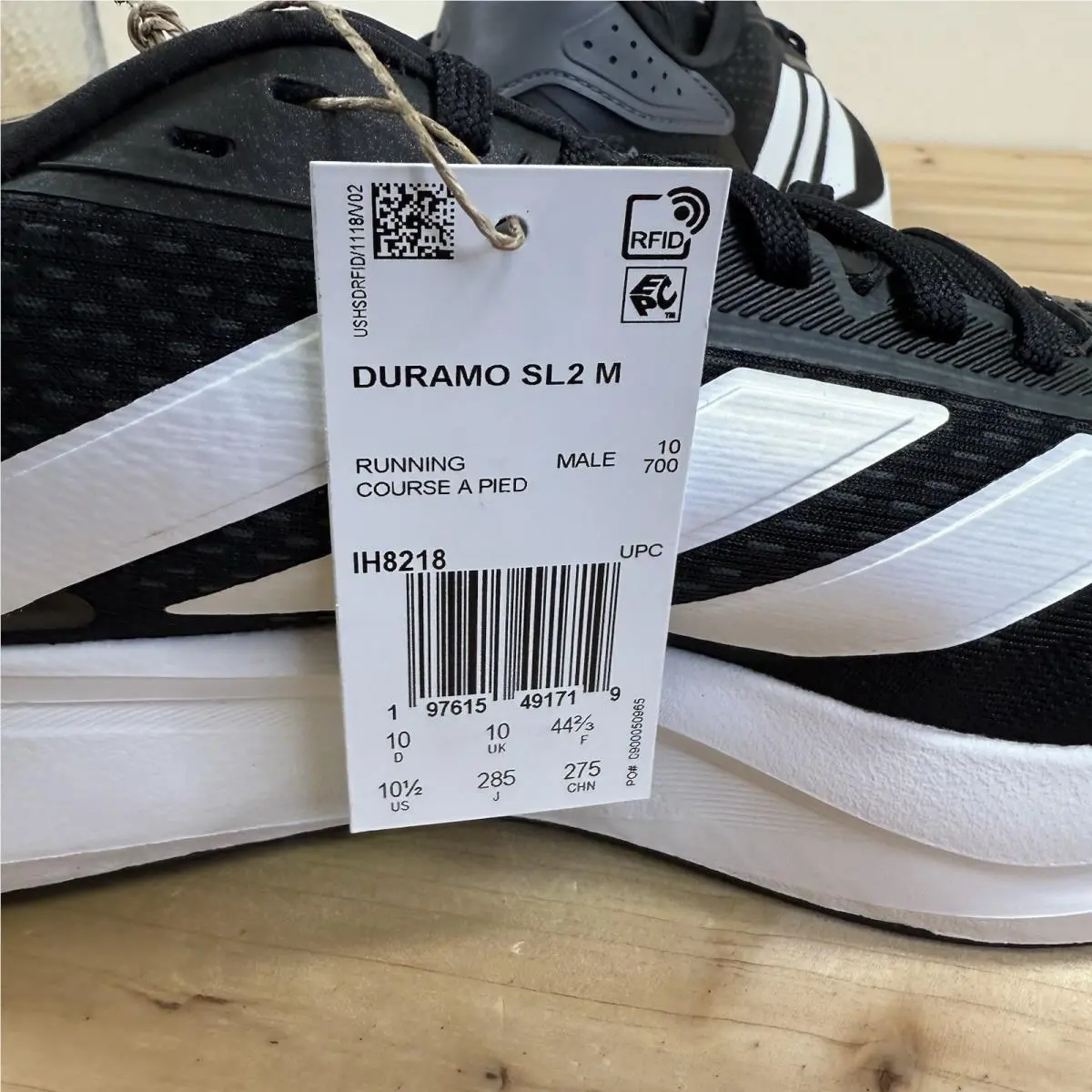 Adidas shoes - adidas Duramo SL - Duramo - Ih8218 - Black 7