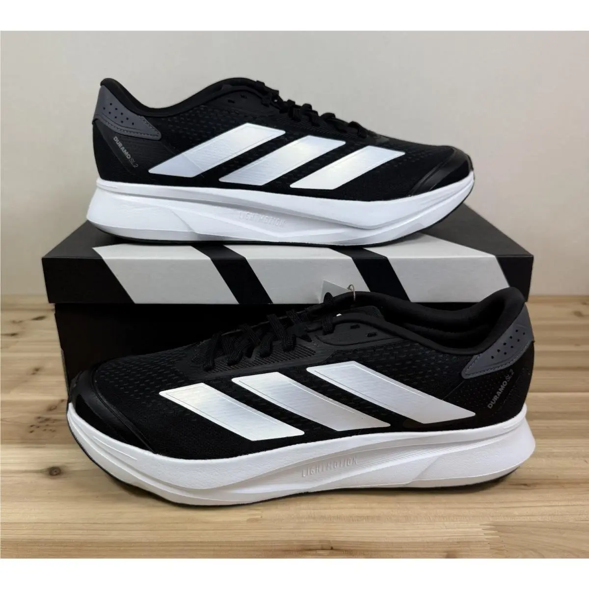 Adidas Duramo SL2 Running Shoes Mens 10.5 IH8218 Core Black Cloud White
