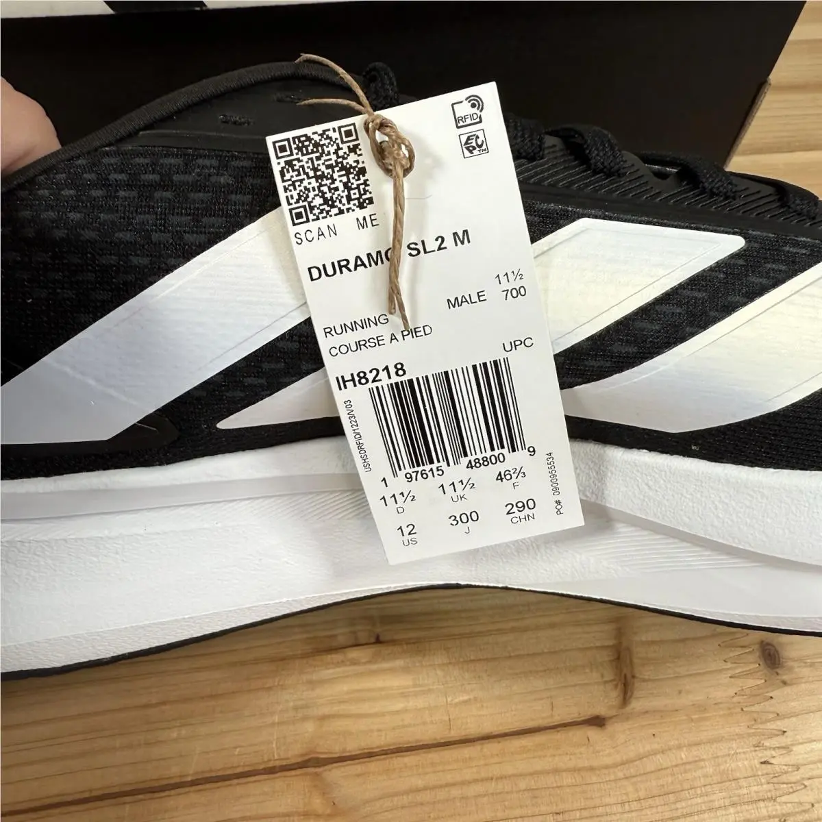 Adidas shoes - adidas Duramo SL - Duramo - Ih8218 - Black 8