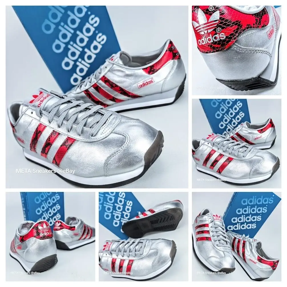 Adidas shoes - adidas Country - Country - JP7088 - Silver 1
