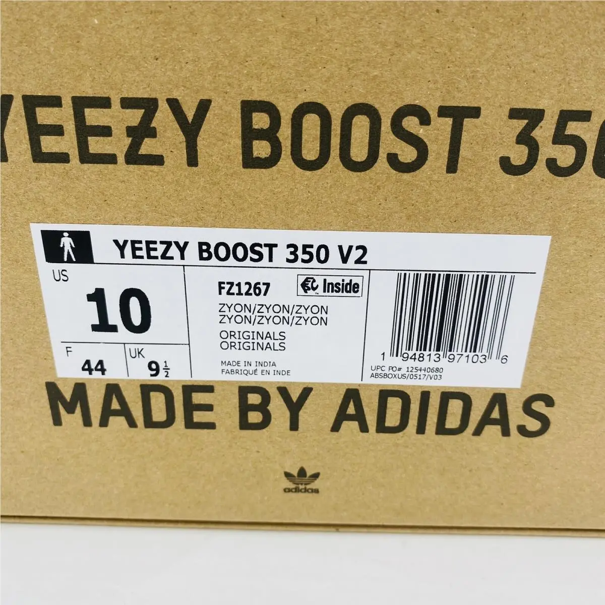 Adidas shoes - adidas Yeezy Boost 350 V2 - FZ1267 - White (UPC: 0194813971005) 0