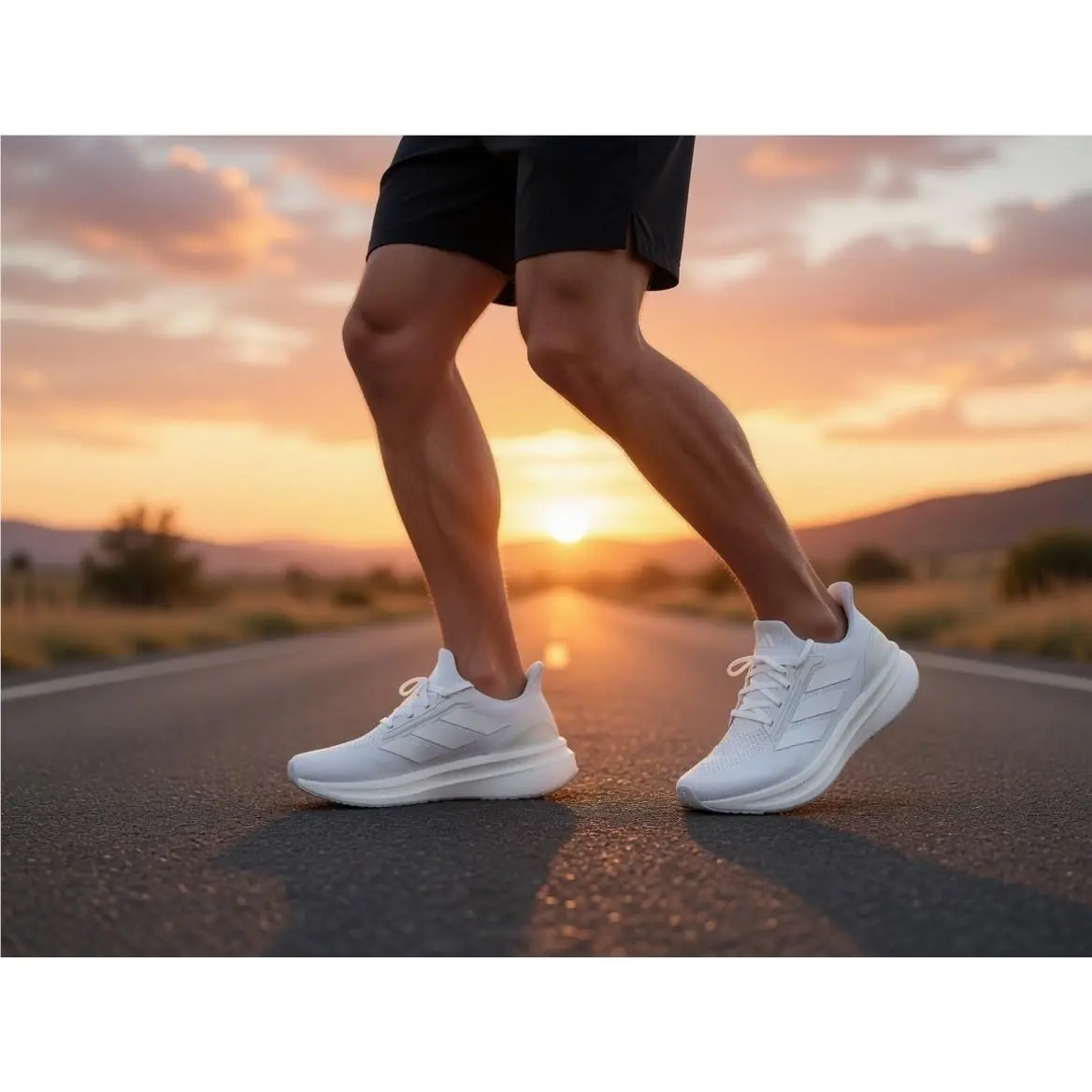 Ultraboost 5X Men’s Size 8 White Core Black Running Shoes JH7245 by Adidas