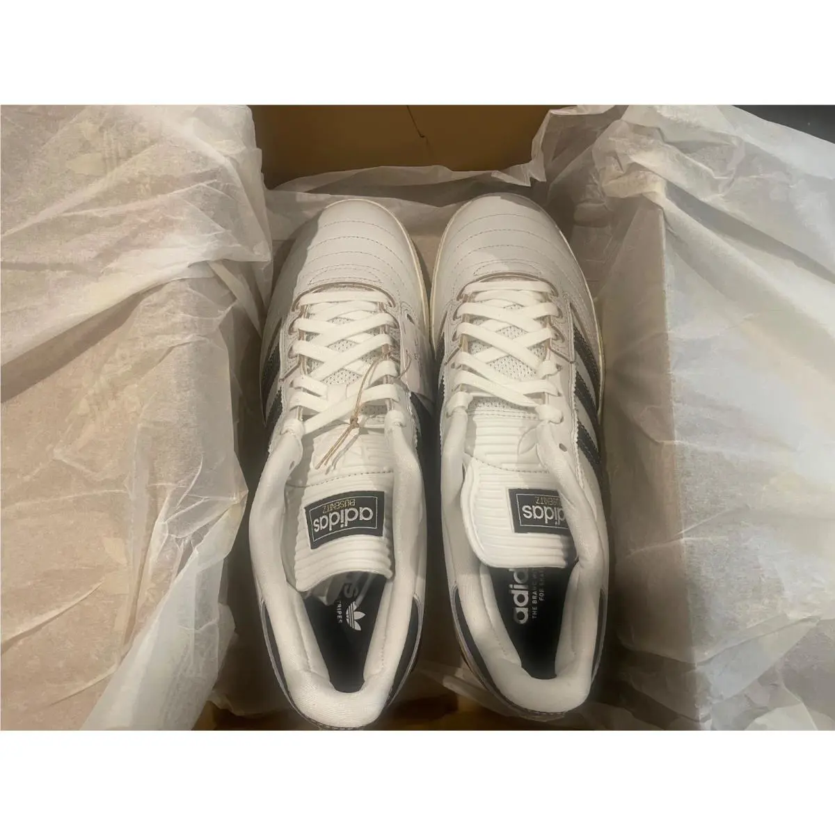 Adidas shoes - adidas Busenitz - Busenitz - JQ3712 - White (UPC: 197621530839) 8
