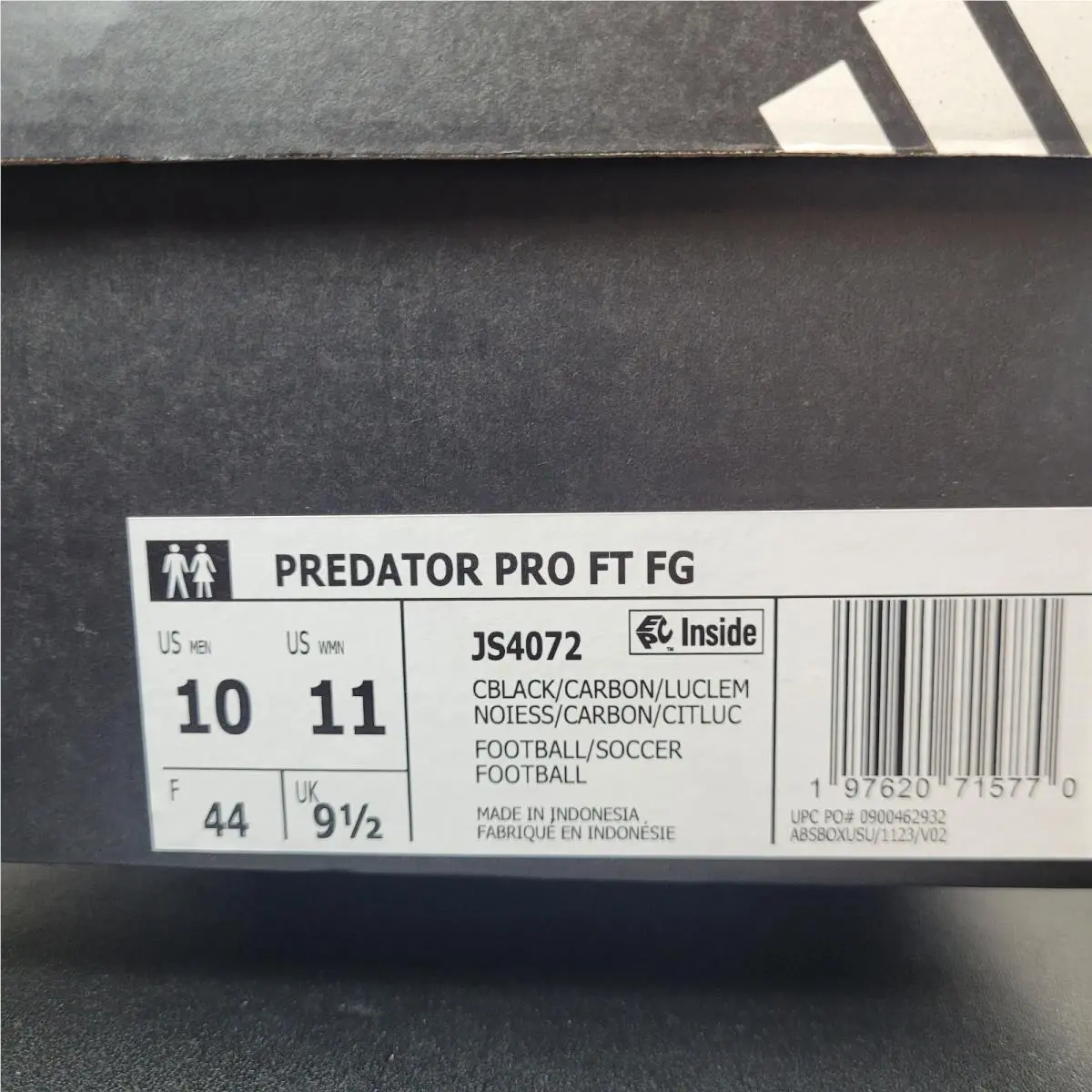 Adidas shoes - Adidas Predator Pro FT FG - JS4072 - Black 5