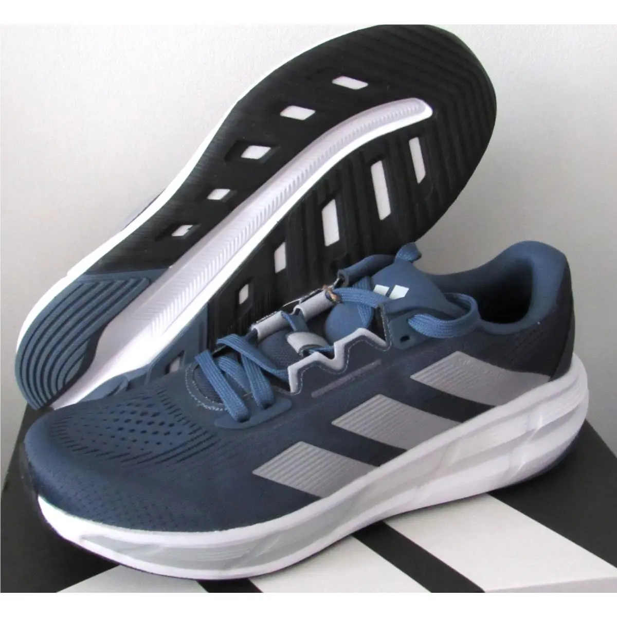 Adidas shoes - adidas Questar 3 - Questar - ID3699 - Preloved Ink / Halo Silver / Shadow Navy (UPC: 196475219846) 12