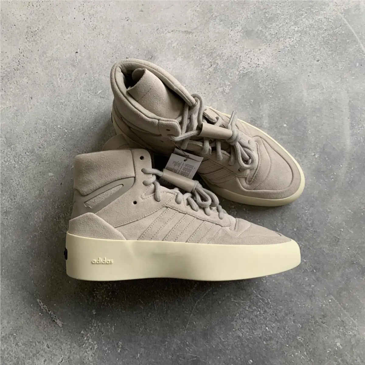 Adidas Mens Fear of God Athletics IF6683 Shoes Casual - Beige - Size 5.5