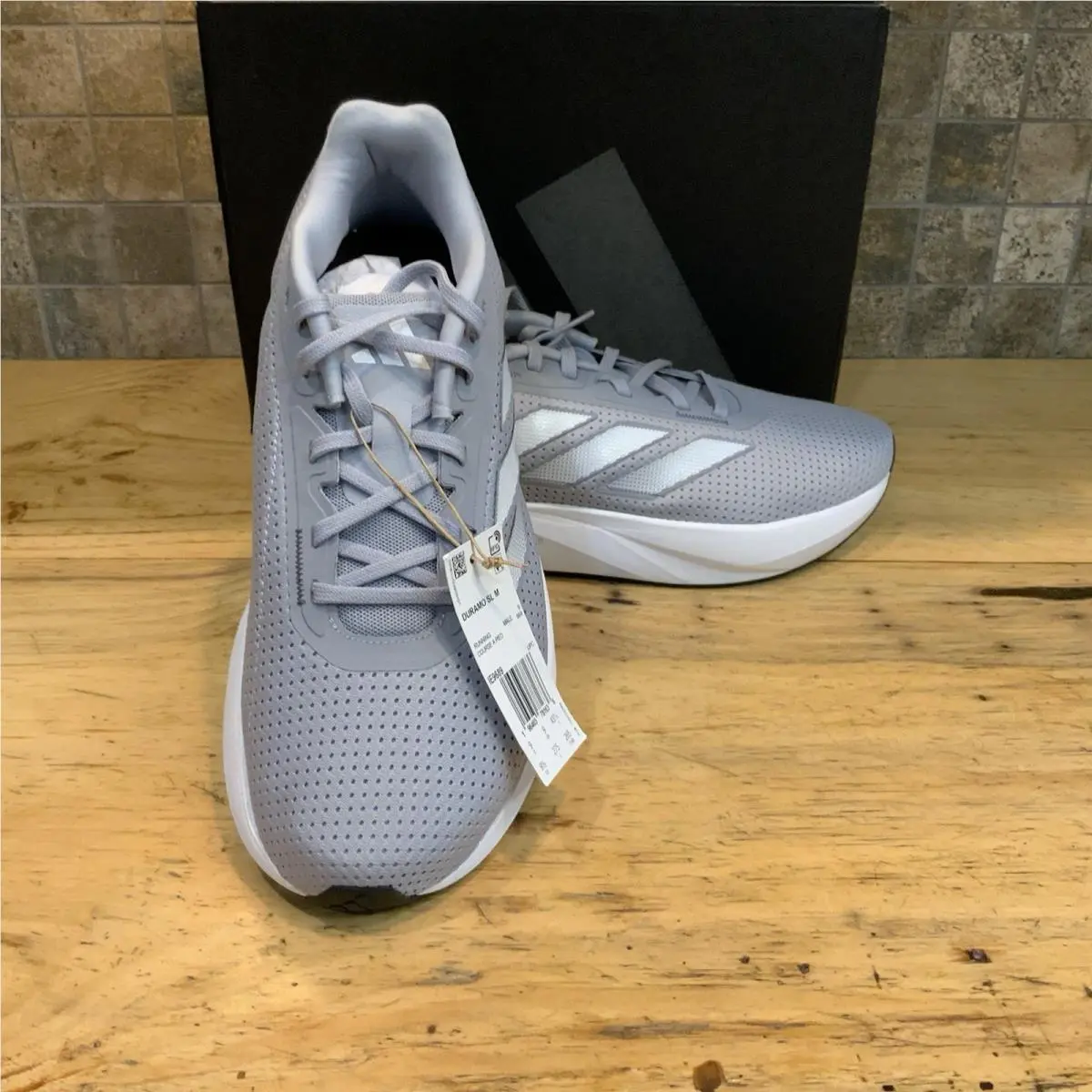 Adidas shoes - adidas Duramo SL - Duramo - IE9689 - Halo Silver / Cloud White / Grey Five 8