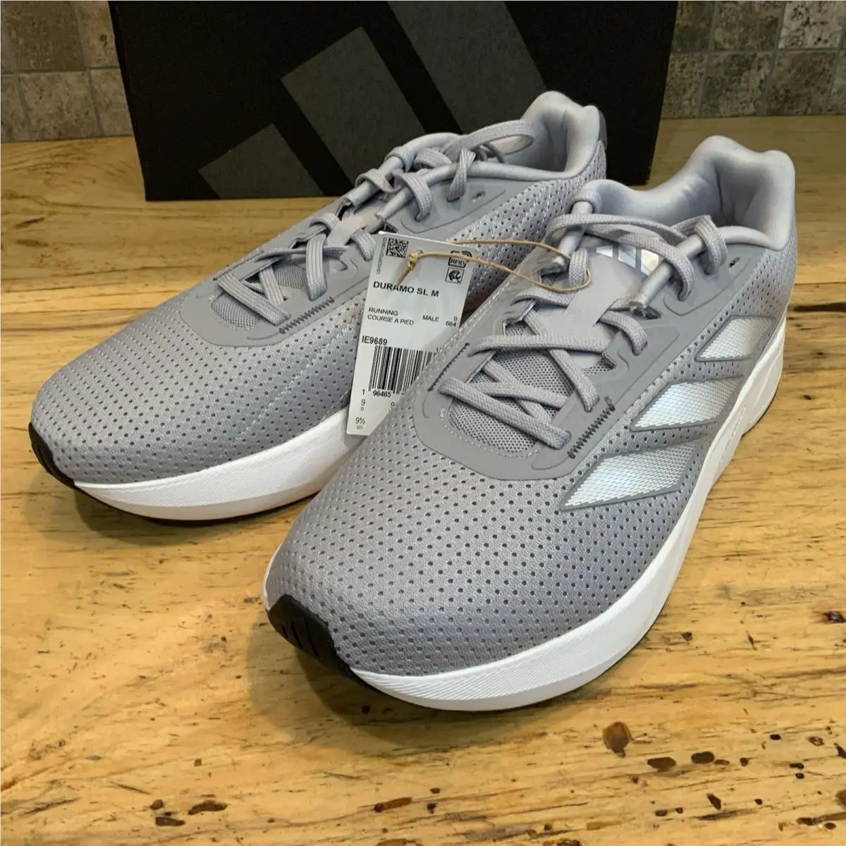 Adidas shoes - adidas Duramo SL - Duramo - IE9689 - Halo Silver / Cloud White / Grey Five 2