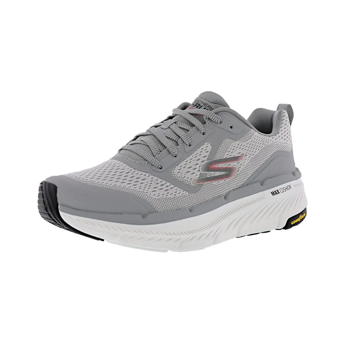 Skechers Men`s Max Cushioning Premier 2.0- Vantage 220840/GRY Running Shoes - GREY