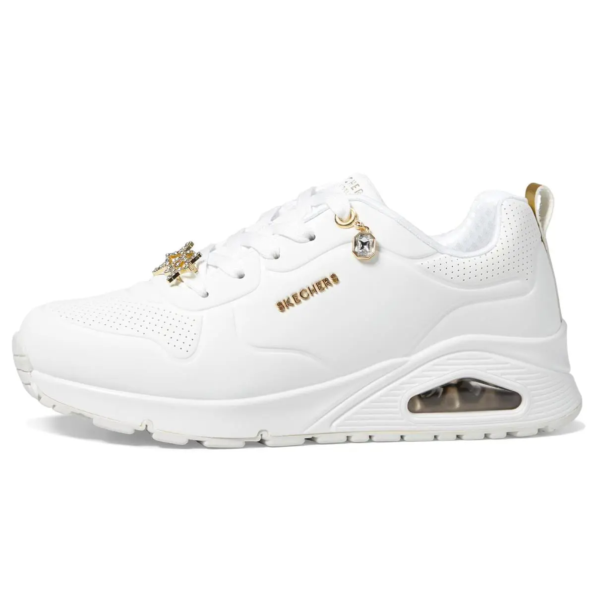 Skechers shoes - White/Gold 2