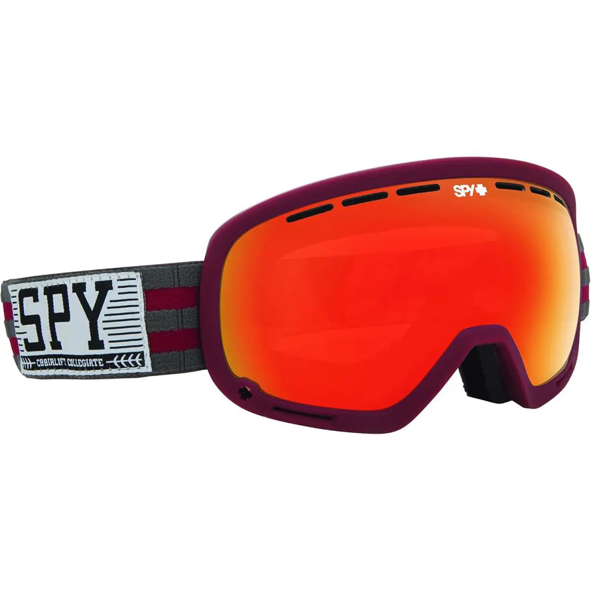Spy Marshall Goggle Chairlift Collegiate Ahmet Dadali Red Lens 313013603833 - Frame: Pink, Lens: Red