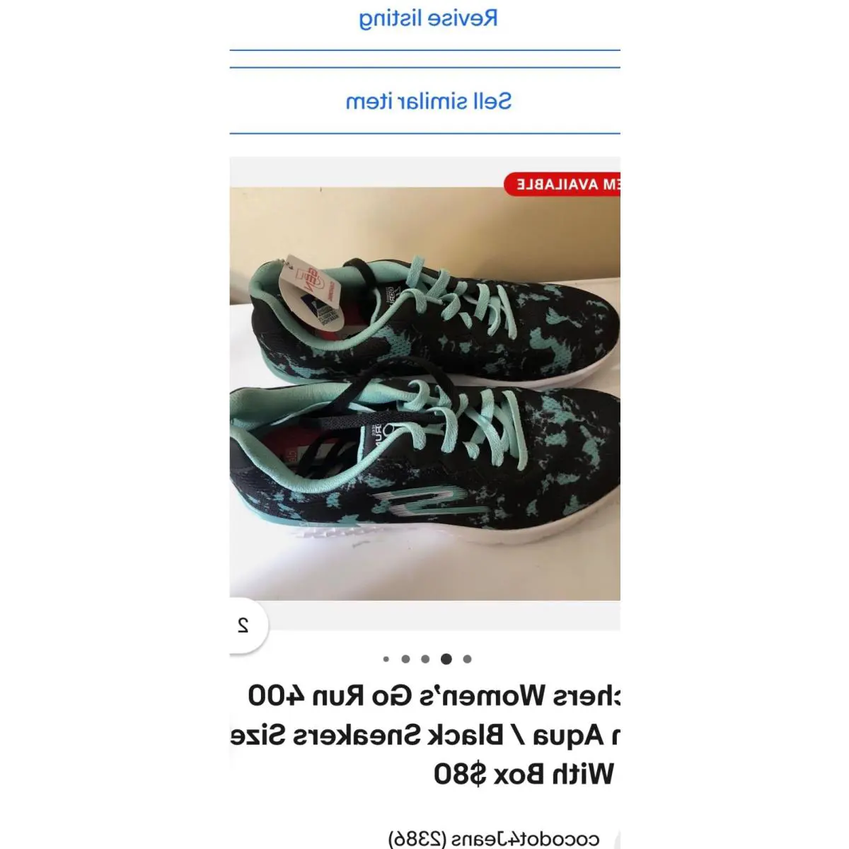 Skechers shoes - Skechers Go Run - Run - Aqua /Black 1