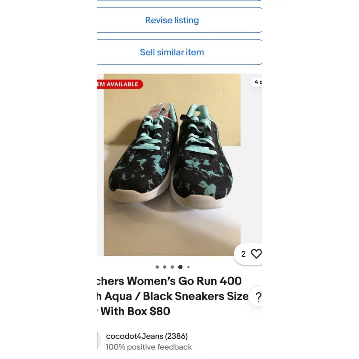 Skechers shoes - Skechers Go Run - Run - Aqua /Black 2