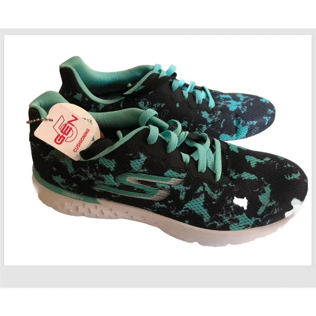 Skechers shoes - Skechers Go Run - Run - Aqua /Black 8