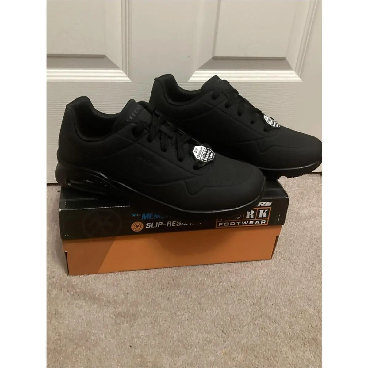 Skechers shoes - Uno SR-Sutal - Uno - 200054 - Black 8
