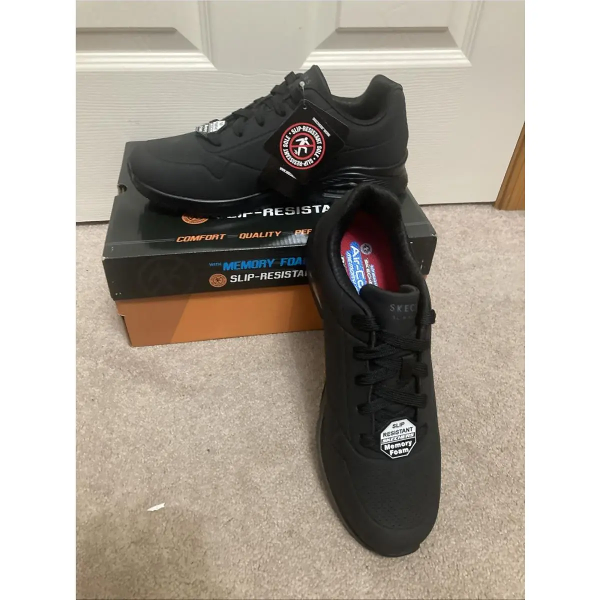 Skechers shoes - Uno SR-Sutal - Uno - 200054 - Black 0