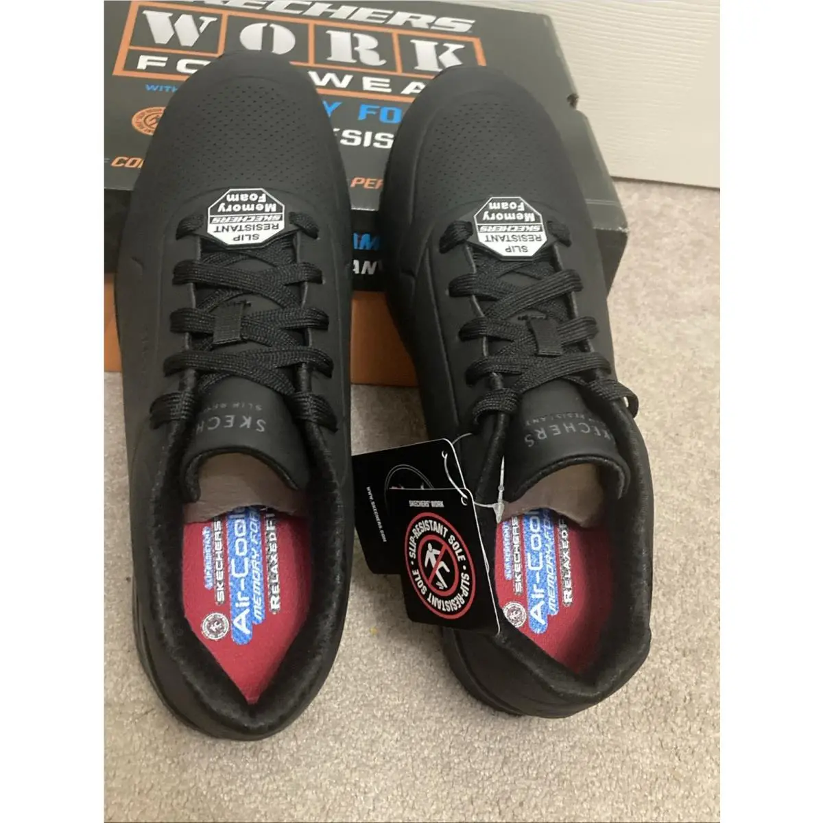Skechers shoes - Uno SR-Sutal - Uno - 200054 - Black 7