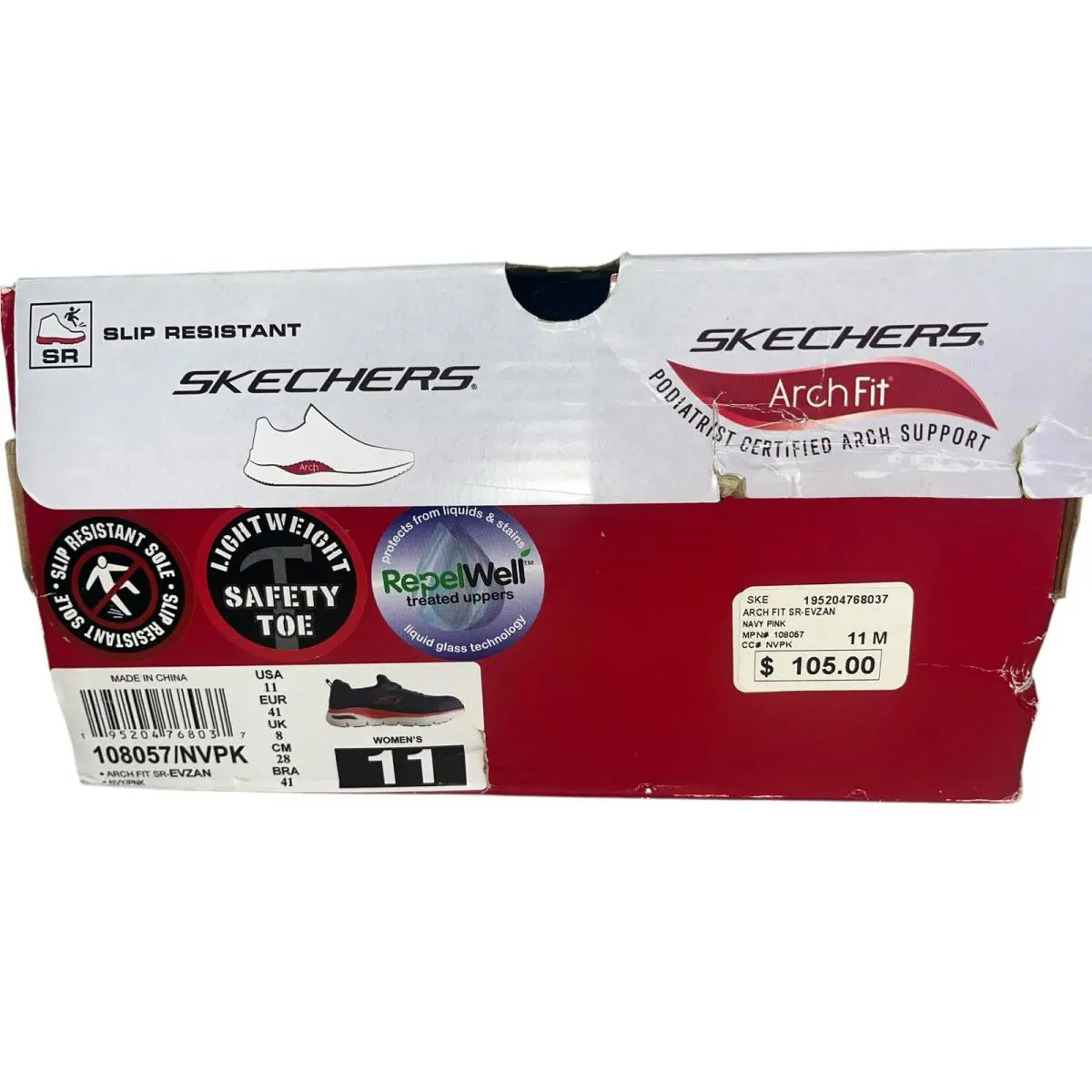Skechers shoes - 108057 - 108057 - Blue (UPC: 195204768037) 10