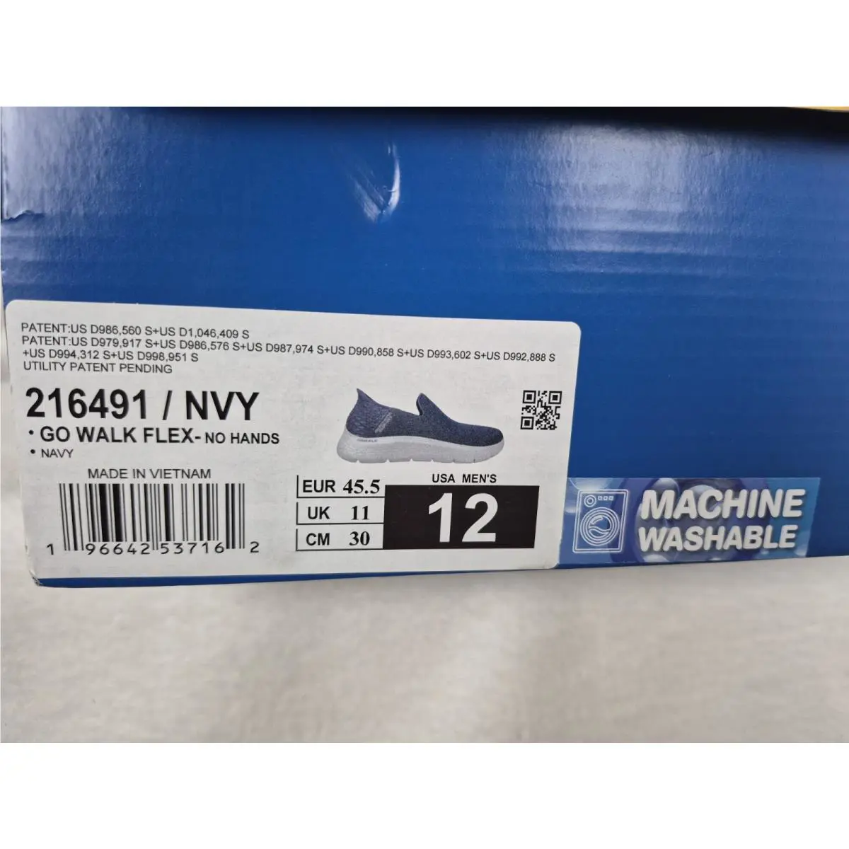 Skechers shoes - Slip-ins: GO WALK Flex - No Hands - 216491WW/NVY - Navy 1