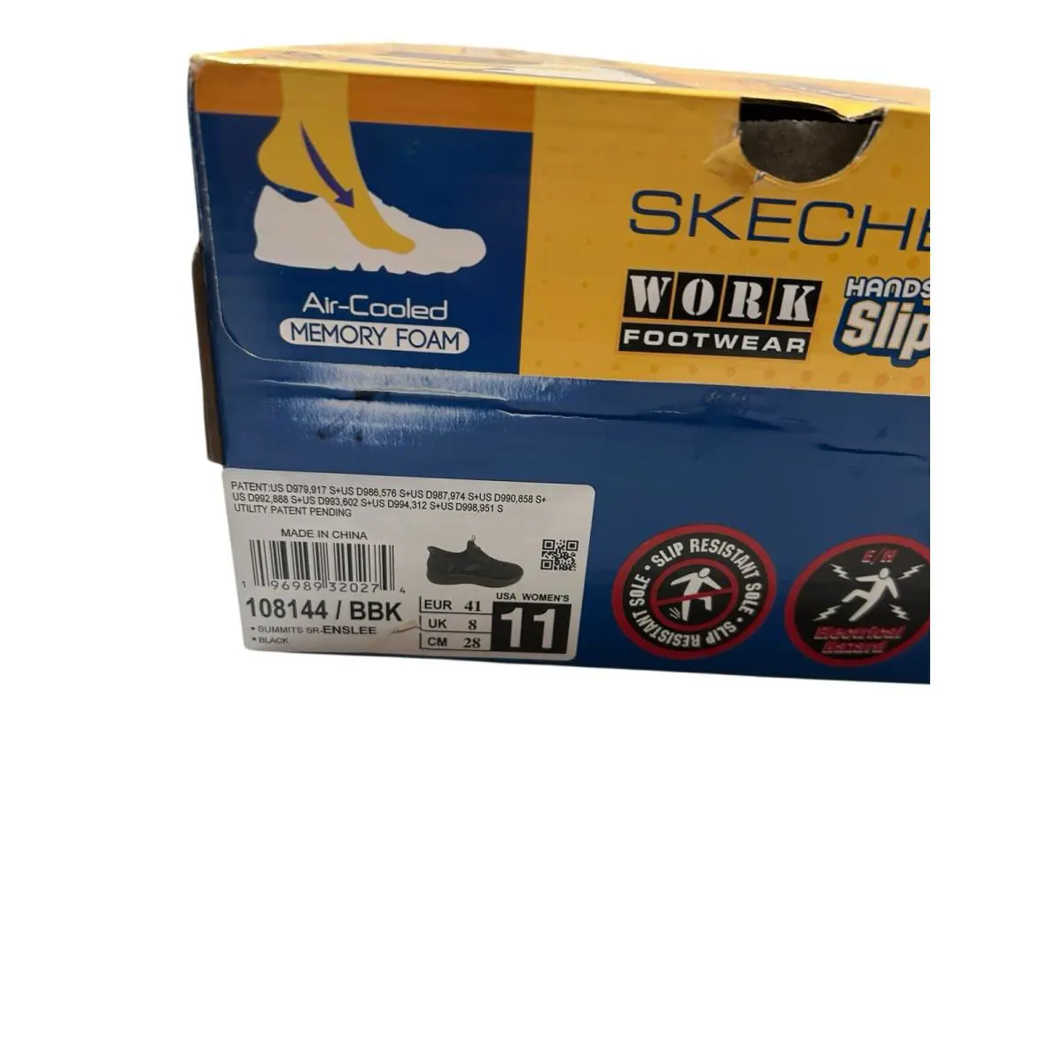 Skechers shoes - Skechers Summitts SR Enslee - Summitts Enslee - Black (UPC: 196989351049) 11
