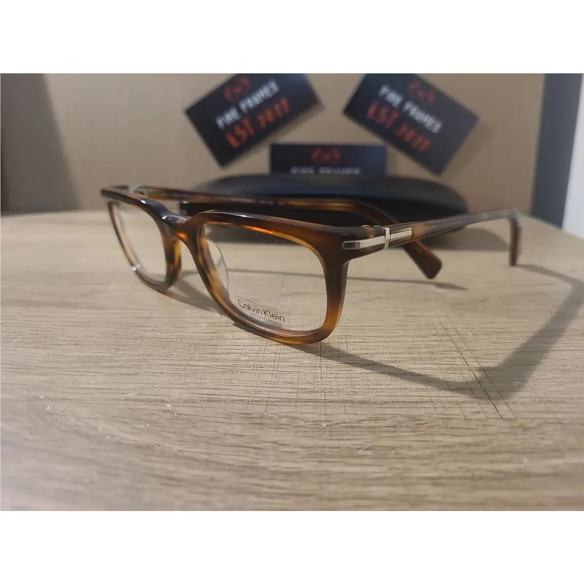 Calvin Klein CK7104 215 Tortoise Eyeglasses Frames 50-20-140 Italy Limited ED