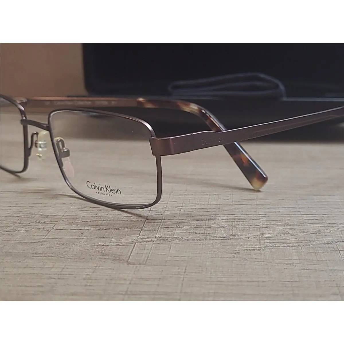 Calvin Klein CK7226 211 53 18 140 Eyeglasses Gunmetal Frames Tortoise Arms