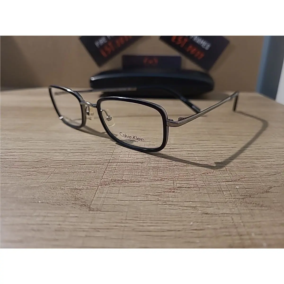 Calvin Klein Titanium CK 7109 001 Eyeglasses Frames 49-20-140 Limited Edition
