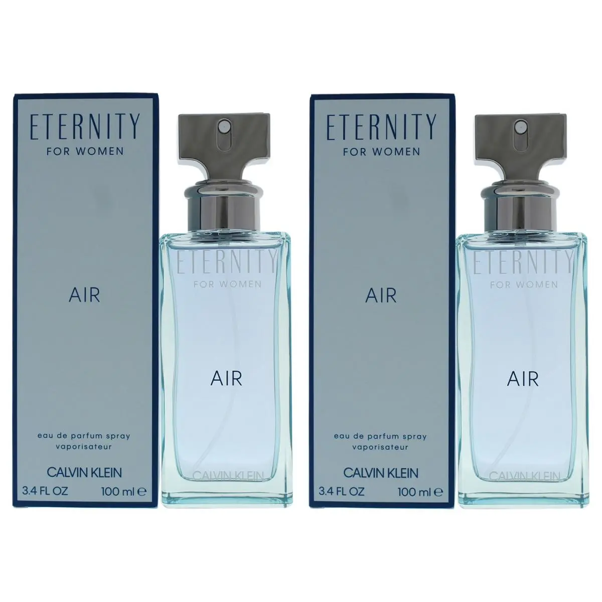 Eternity Air by Calvin Klein For Women - 3.4 oz Edp Spray - Pack of 2