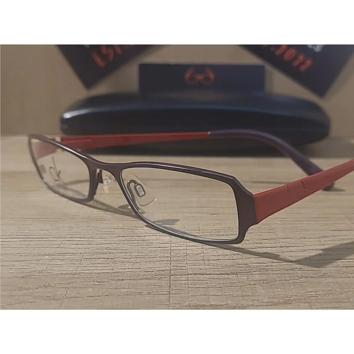 Calvin Klein CK5154 606 Plum/red Eyeglasses Frames Glasses 49-18-135 Rare Find