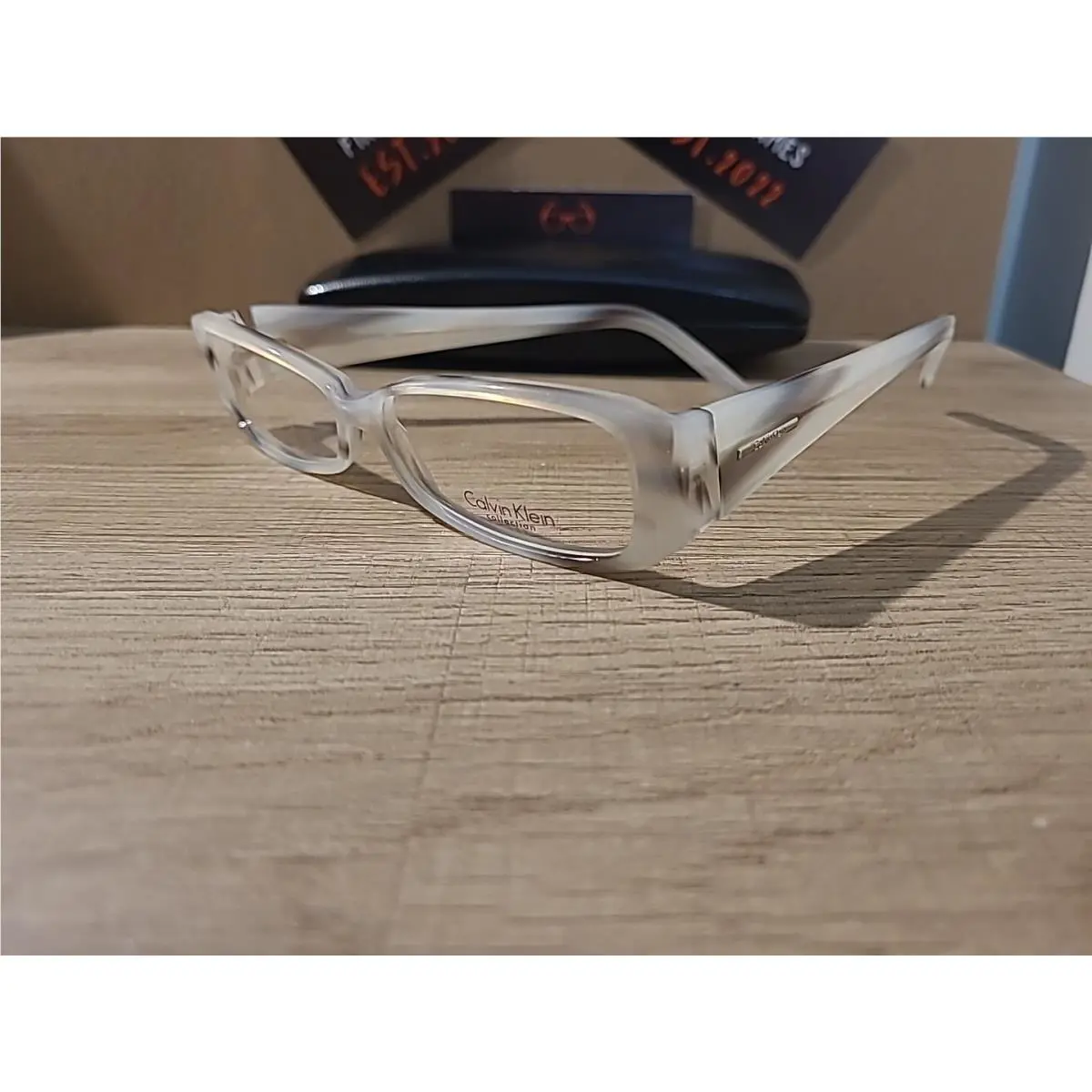 Calvin Klein CK694F 167 Full Rim Eyeglasses Frames Rectangular 54-13-135 Rare