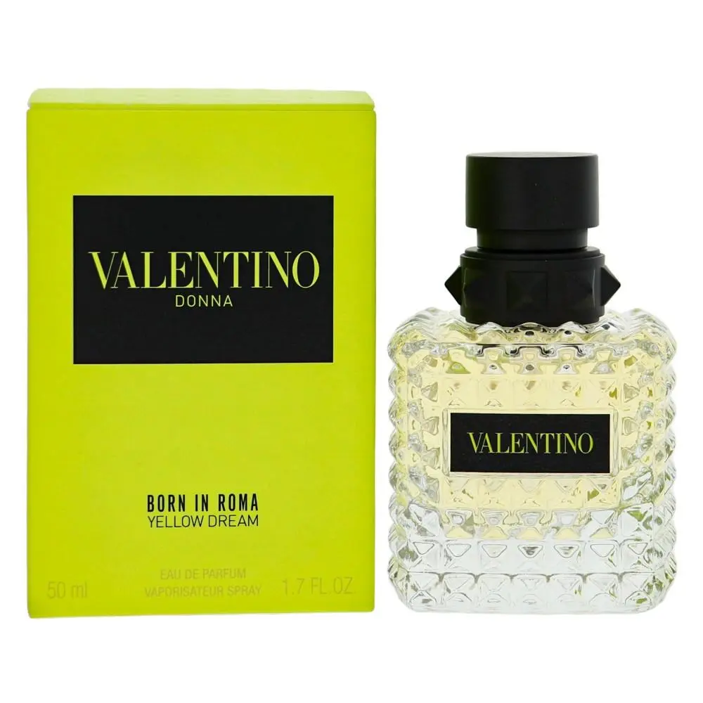 Donna Born In Roma Yellow Dream by Valentino Box For Women 1.7 Oz Eau De Parfum