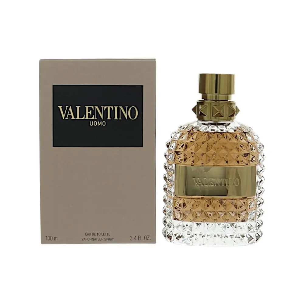 Uomo  Box For Men 3.4 Oz Eau De Toilette Spray by Valentino