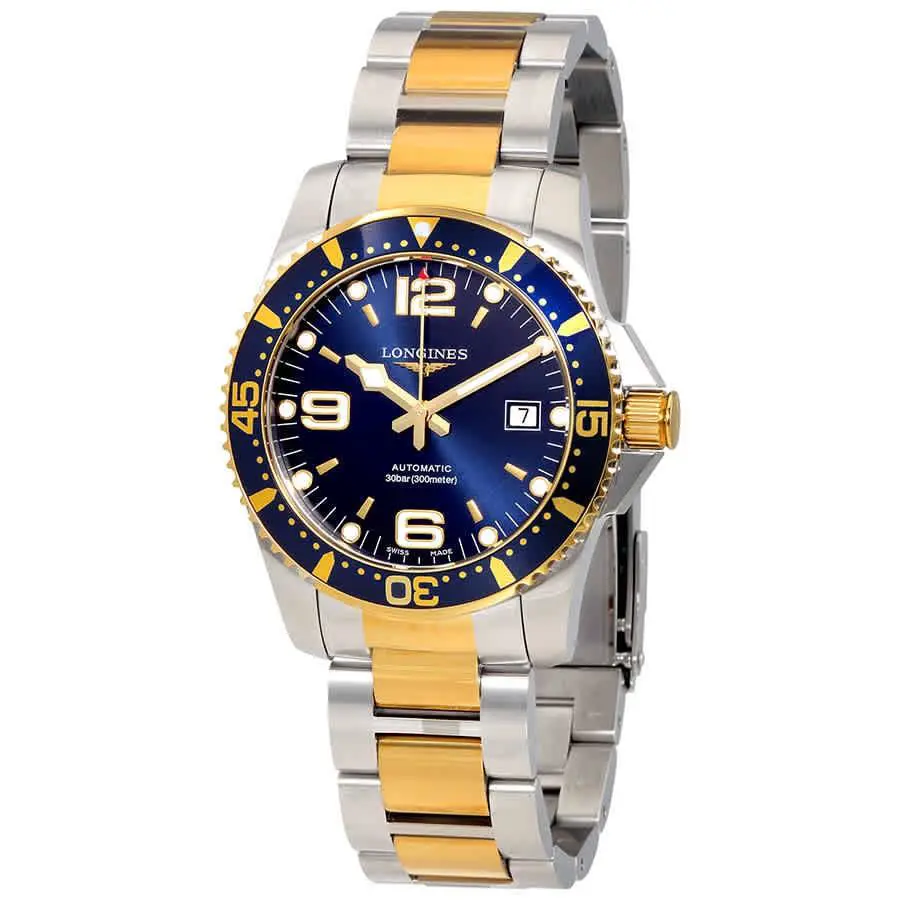 Hydroconquest Automatic Blue Dial 41mm Men`s Watch L37423967 by Longines