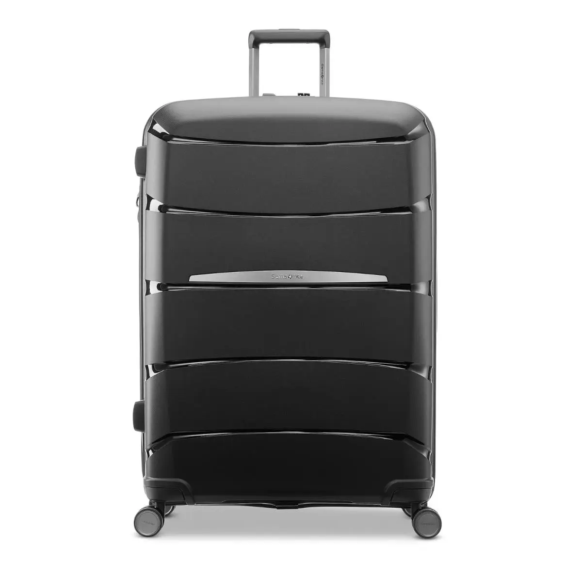 Samsonite 28`` Expandable Spinner Suitcase Black Outline Pro Hardside B1003