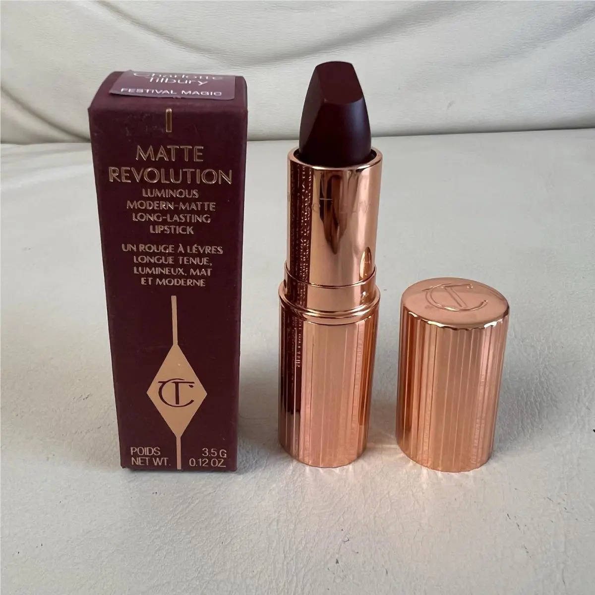 Charlotte Tilbury Matte Revolution Luminous Long Lasting Lipstick Festival Magic